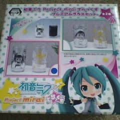 初音ミクのグラス 雪ミク、リン&レン セットのサムネイル