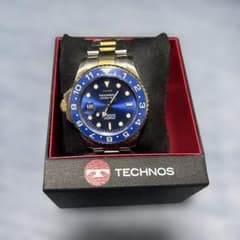 TECHNOS セラミックベゼル コンビカラー 腕時計のサムネイル