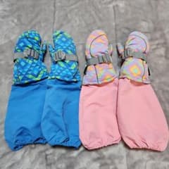 グローブ　雪遊び　スキー　2点セットのサムネイル