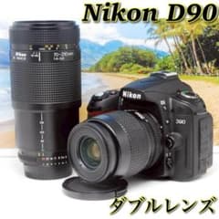 ショット数434回✨Nikon D90 ダブルレンズ　一眼レフカメラ　動画撮影 ショット数434回✨Nikon D90 ダブルレンズ 一眼レフカメラ 動画