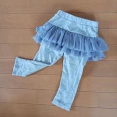 チュールスカート付きレギンス 90cm