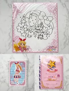 アイカツ 星宮いちご 色紙 ノート ダイカットポストカード