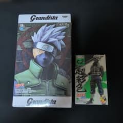 NARUTO疾風伝グランジスタ カカシ、超彩色ハイスペック カカシ 2種 NARUTO疾風伝グランジスタ カカシ、超彩色ハイスペック カカシ 2種