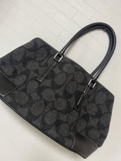 coach コーチ　トートバッグ　ブラックのサムネイル