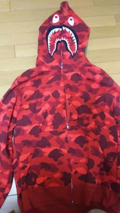 アベイシングエイプ シャークパーカーのサムネイル