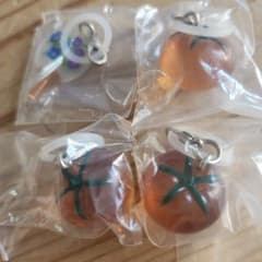 ミニチュア トマト うちわ キーホルダー 4点セットのサムネイル