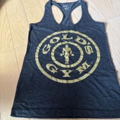 GOLD'S GYM タンクトップ ブラック　レディースのサムネイル