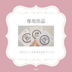 かなもん様専用出品★お名前・イニシャルワッペンのサムネイル