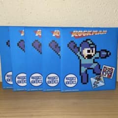 ロックマン ミニ色紙 5点セットのサムネイル