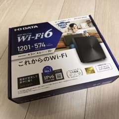 【新品未開封】I-O DATA Wi-Fi 6 ルーターのサムネイル