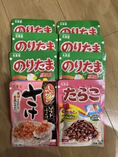 ふりかけ　のりたま×6たらこ1さけ1のサムネイル
