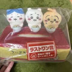 ちいかわ 一番くじ みんなでラーメン ラストワン 郎 ティッシュケース