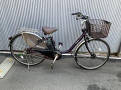 パナソニック新機種電動アシスト自転車viviDX26インチパープルボディー 