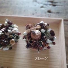 Petite・Foret ～木の実のタルト～【プレーン】ドライフラワー リース