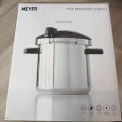 ①【新品未使用】MEYER マイヤー 超高圧力鍋 5.5L YR-PC5.5 - メルカリ