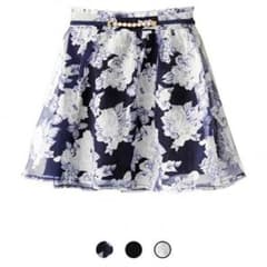 (新品未使用)花柄オーガンジースカート:即購入可のサムネイル