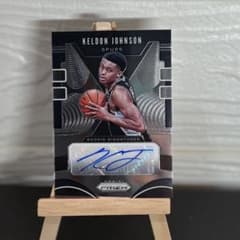 ケルドン・ジョンソン 直筆サインカード Prizm NBA auto RC - メルカリ