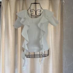 MIELI INVARIANT Ruffle Ribbon Swing Tops - メルカリ