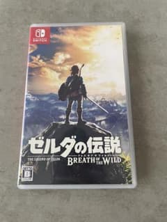 NintendoSwitchソフト　ゼルダの伝説　ブレスオブザワイルド　美品のサムネイル