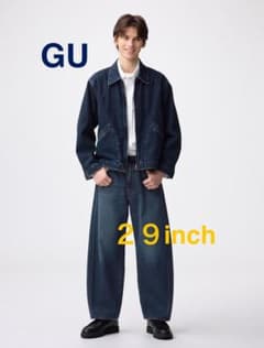 GU バレルレッグジーンズ　29inchのサムネイル