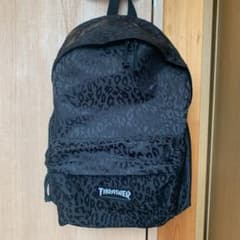 THRASHER リュック バックパック ヒョウ柄 黒のサムネイル