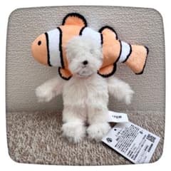 犬記録 ぬいぐるみ マスコット モーリー限定 クマノミ犬 a - メルカリ