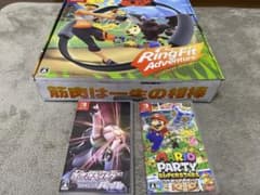 リングフィット、マリオパーティ、ポケモンパールソフトセットのサムネイル