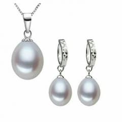 [Super Bargain] Beautiful Item ☆ Genuine Pearl ☆ Jewelry Set