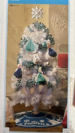 Disney アナと雪の女王 クリスマスツリー 120cmのサムネイル