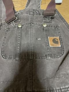 【最終値下げ】Carhartt カーハートオーバーオール サロペット ダブルニーのサムネイル