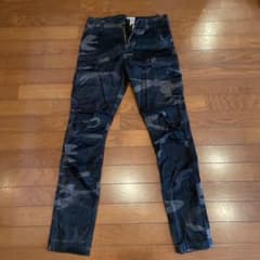 AVIREX FATIGUE PANTS SLIM-FIT GRAY CAMOのサムネイル