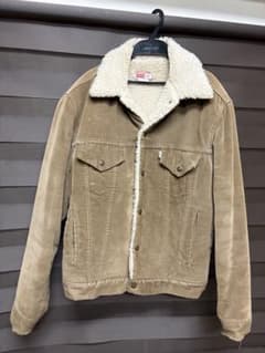 Levi's リーバイス 70sコーデュロイ ボアジャケット ベージュ 40のサムネイル
