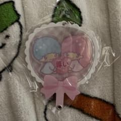 カスタムアクリルチャーム うちわ サンリオ リトルツインスターズ 推し活