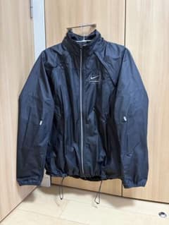 NIKE × STUSSY ナイロンジャケット ブラック L