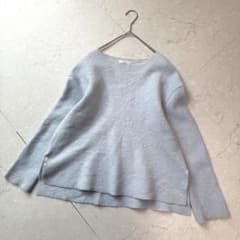 【新品未使用】yori 圧縮フロントショートプルオーバー ネイビー 11月下旬発送予定 圧縮フロントショートプルオーバー 【2023AW