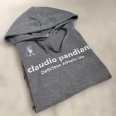 claudio pandiani グレー フード付きジャージ M