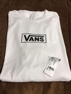 (バンズ) VANS★新作/袖ロゴ長袖Tシャツ男女兼用のサムネイル
