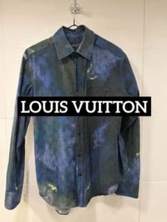 LOUIS VUITTON 長袖シャツ 青緑 グラデーションのサムネイル