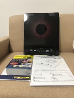 【新品未使用】dretec IHクッキングヒーターのサムネイル