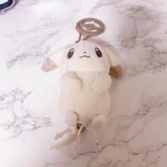 カラビナ付きマスコット ぽこ あ ポケモン ピカチュウ（うすいろ） うすチュウ