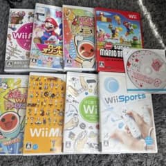 Wii ソフト 10本セット まとめ売りのサムネイル