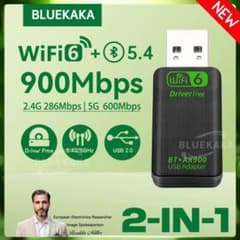 WiFi 6 Bluetooth 5.4 USB アダプターのサムネイル