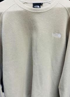 ✨美品✨THE NORTH FACE ベージュ フリース トレーナーL　セール中のサムネイル
