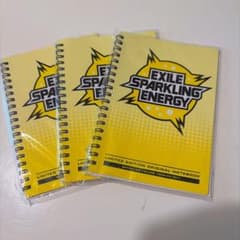 EXILE SPARKLING ENERGY 限定版ノート 3冊セットのサムネイル