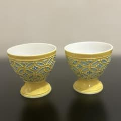 生駒特製 黄交趾七宝 盃 酒器 骨董品 アンティーク - メルカリ