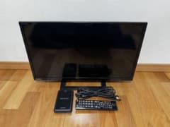 東芝 REGZA 24型 液晶テレビ 純正ハードディスク&ケーブル付 21年製