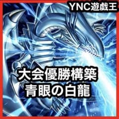 大会優勝構築 青眼の白龍 デッキ 本格構築済みデッキ 聖王の粉砕 蒼の
