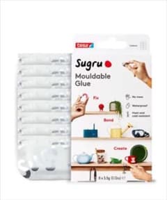 esa　成形可能接着剤「Sugru」、万能強力接着剤、3パックのサムネイル