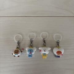 BT21 천사 마스코트 메지루시 액세서리 4종 세트