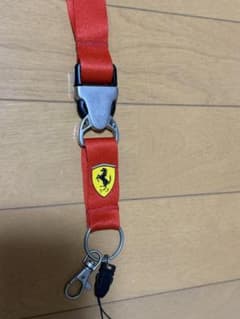 超希少⭐️Ferrari フェラーリ ネックストラップ 赤 - メルカリ